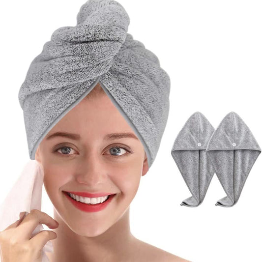 Coral Velvet Super Absorbent Dry Hair Hat